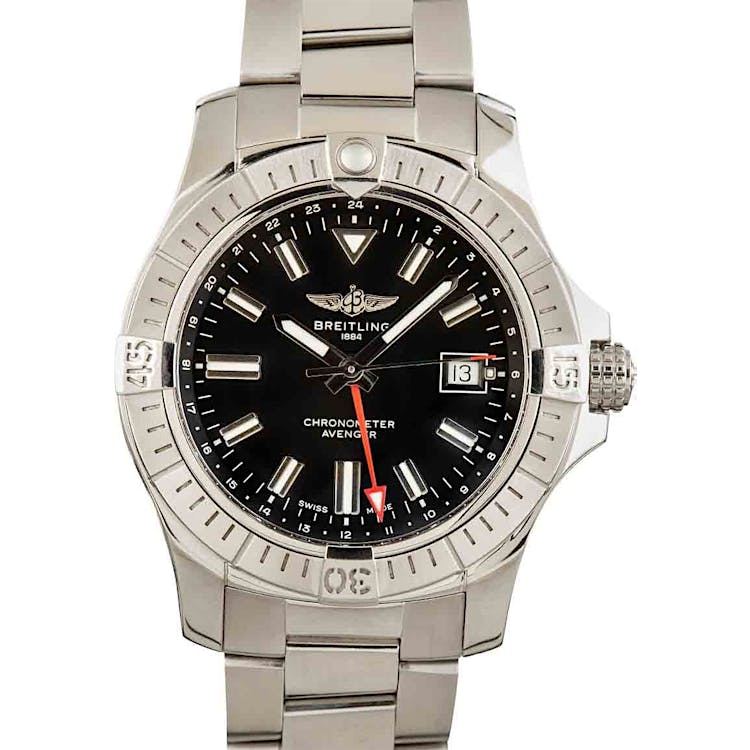 Breitling Avenger Automatic GMT 43 Stainless Steel