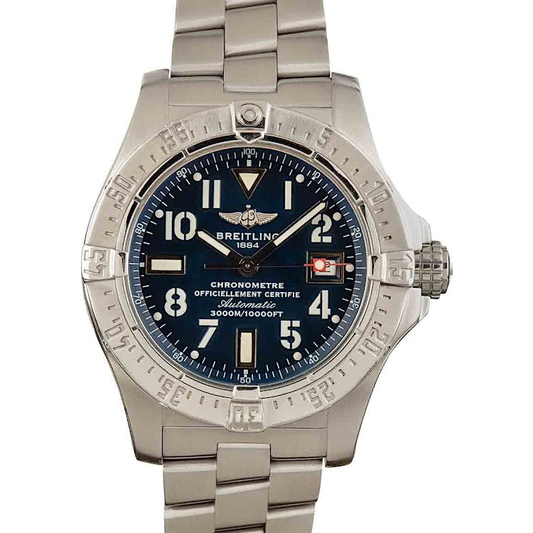 Breitling Avenger Seawolf Blue Dial