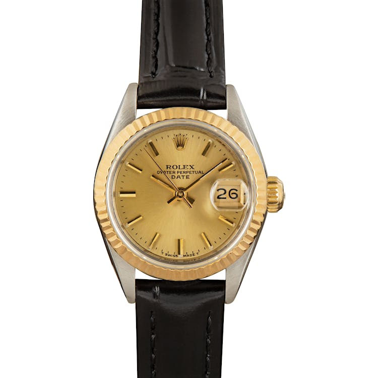 Ladis Rolex Datejust 69173 Two-Tone