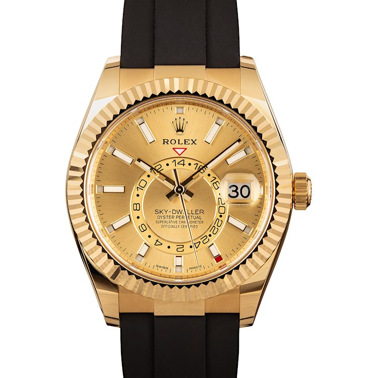 Rolex Sky-Dweller 326238 18k Yellow Gold