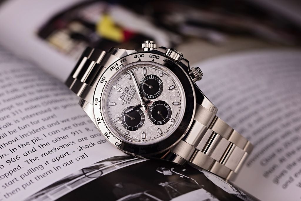 Unique Sports Watch Rolex Daytona Meteorite Dial