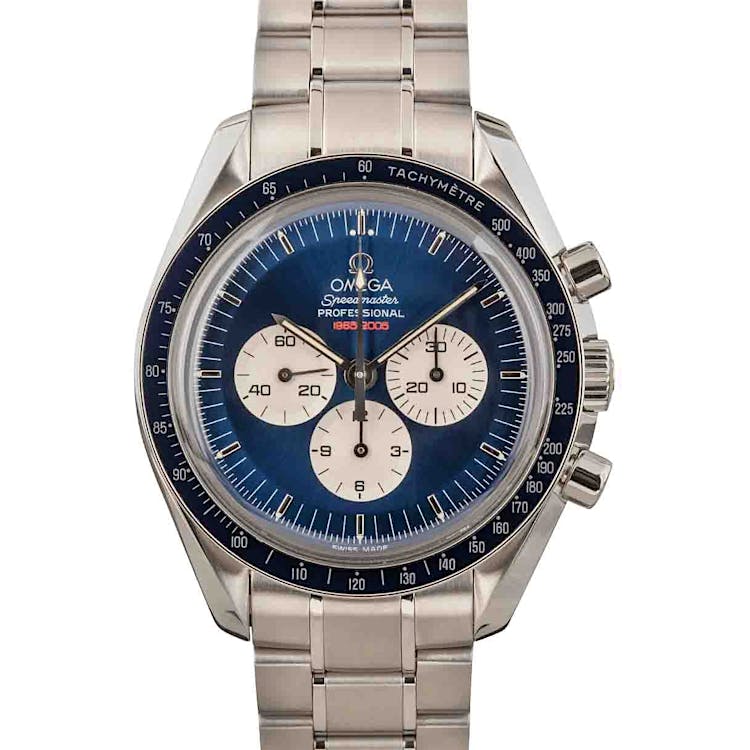 Used Omega Speedmaster Blue Dial