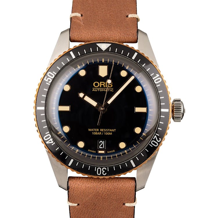 Oris Divers Sixty-Five Steel & Bronze