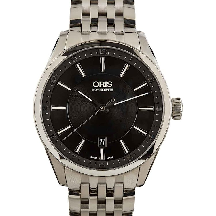 Mens Oris Artix Date Black Dial