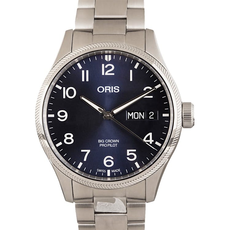 Oris Big Crown Propilot Big Day Date Stainless Steel