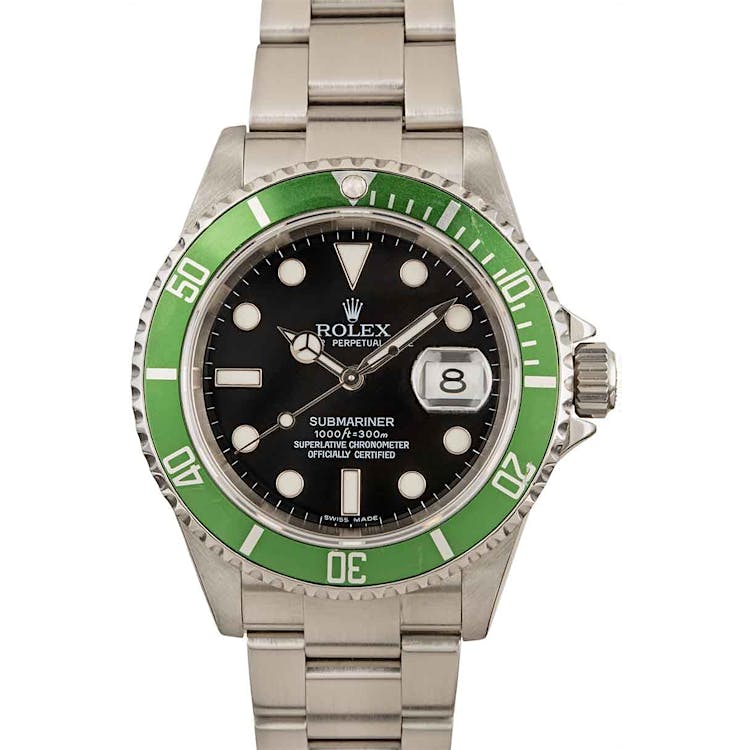 Rolex Submariner 16610V Green Bezel