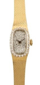 Ladies Vintage Omega Cocktail Yellow Gold