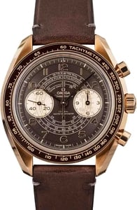 Omega Speedmaster Chronoscope Bronze Gold