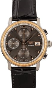 Tissot Bridgeport Chronograph Steel & 18k Rose Gold