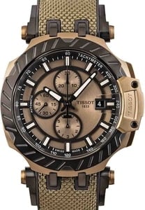 Tissot T-Race Automatic Chronograph Black & Khaki PVD