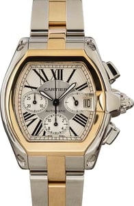 Cartier Roadster Stainless Steel & 18k Yellow Gold