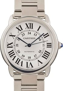 Cartier Ronde Solo De Cartier Steel