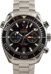 Omega Seamaster 45.5MM Stainless Steel, Timing Bezel Black Luminous Dial, B&P (2021)