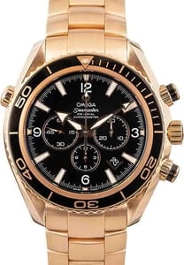 Omega Seamaster Planet Ocean 18k Red Gold