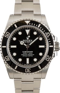 Rolex Submariner 41MM Stainless Steel, Ceramic Bezel Black Chromalight Dial, B&P (2021)