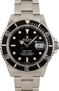 Rolex Submariner 40MM Stainless Steel, Oyster Band Black Superluminova Dial (2005)