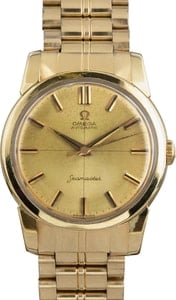 Vintage Omega Seamaster Yellow Gold