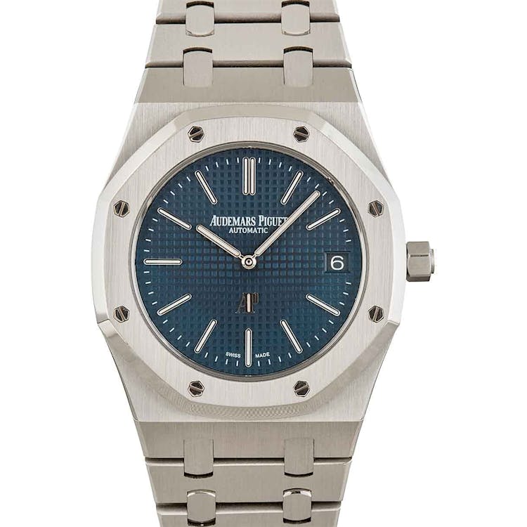 Audemars Piguet Royal Oak "Jumbo" Extra Thin Blue Dial