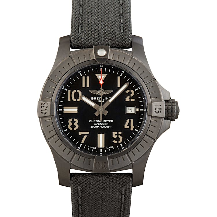 Breitling Avenger Seawolf DLC Coated Titanium