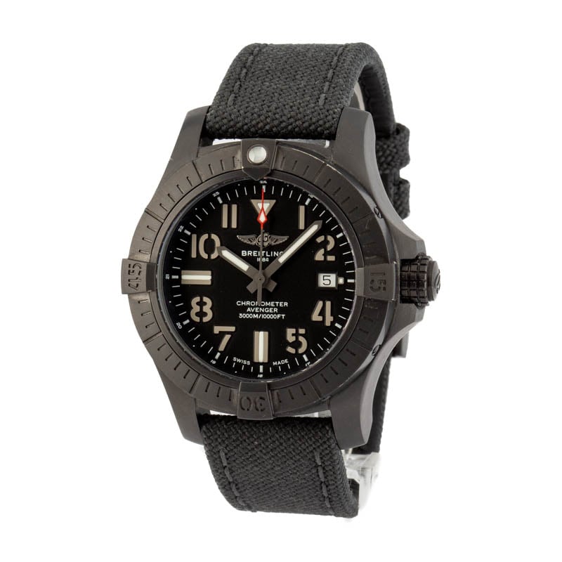 Breitling Avenger Seawolf DLC Coated Titanium