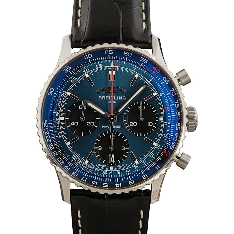 Breitling Navitimer Chronograph Blue Dial