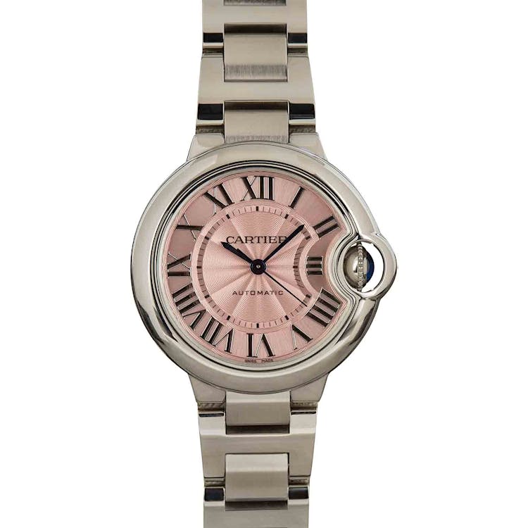 Pre-Owned Cartier Ballon Bleu de Cartier Stainless Steel