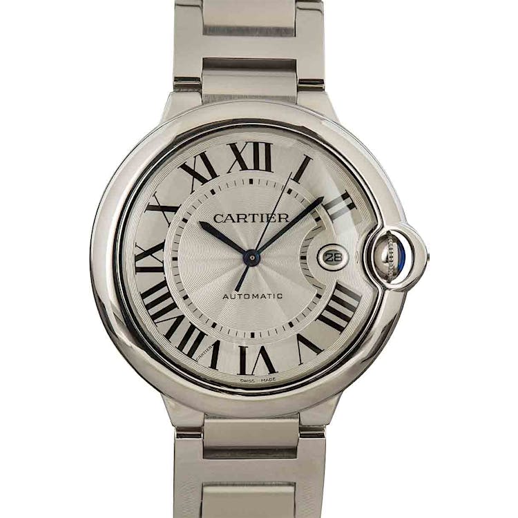 Pre-Owned Cartier Ballon Bleu Stainless Steel