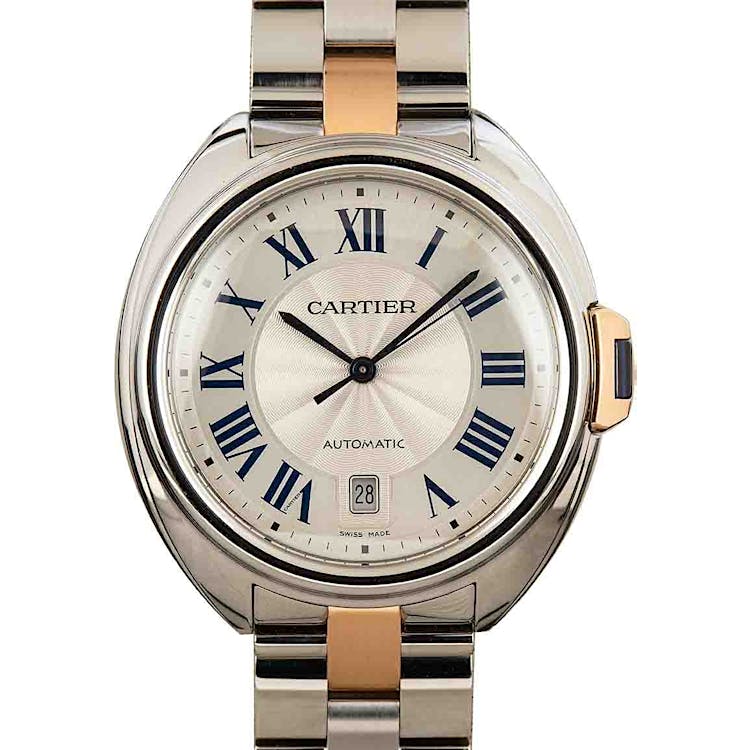 Cartier Cle De Cartier Stainless Steel & 18k Rose Gold