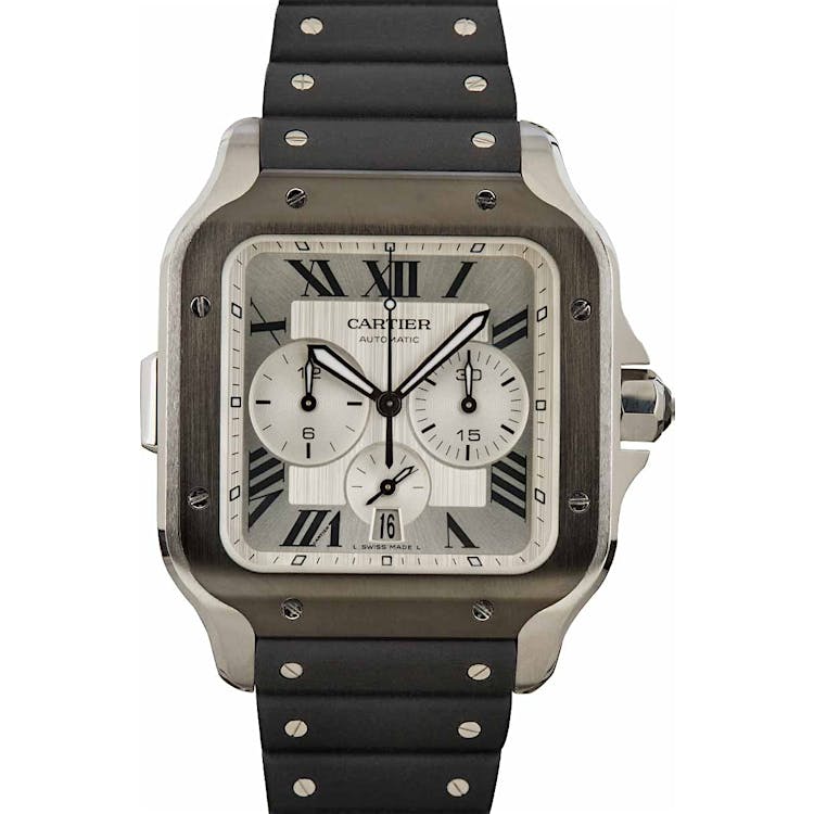 Cartier Santos De Cartier Roman Dial