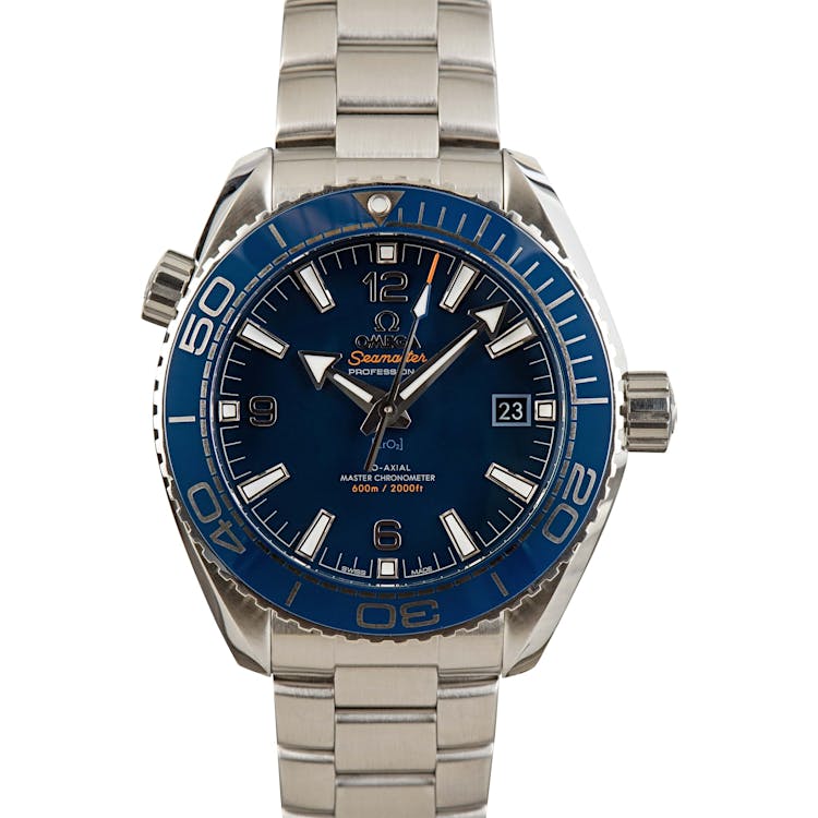 Omega Seamaster Planet Ocean Blue Dial