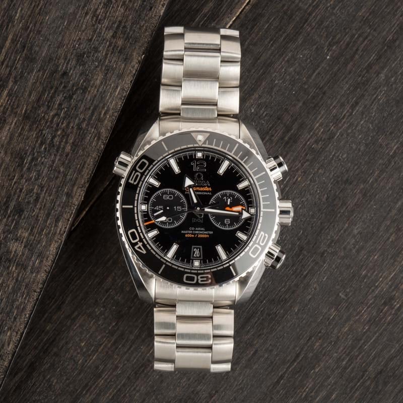 Pre-Owned Omega Seamaster Planet Ocean Black 600M