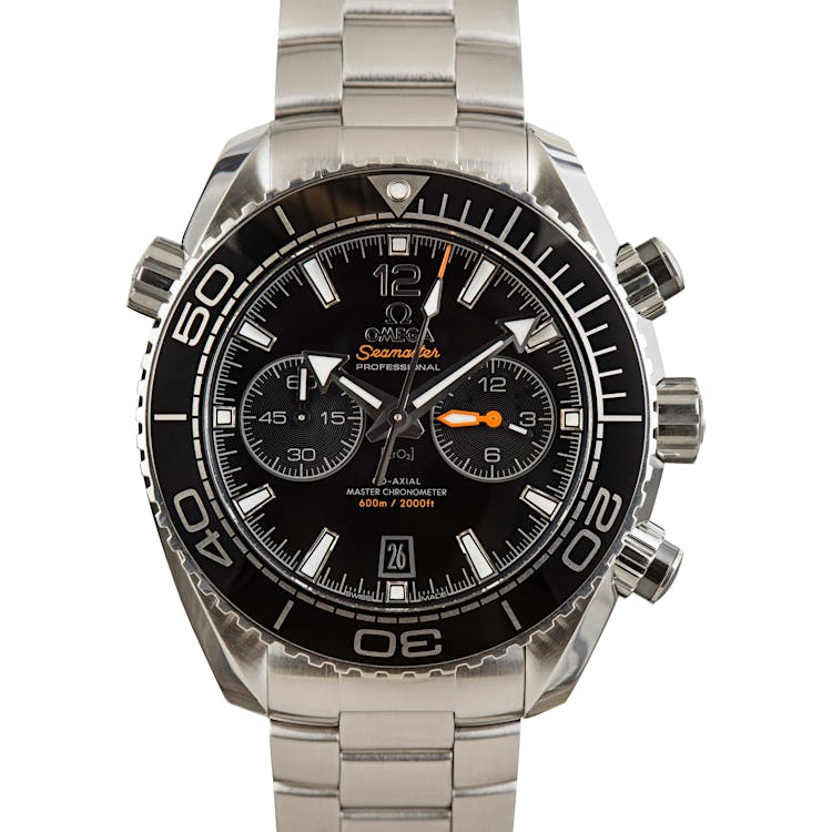 Pre-Owned Omega Seamaster Planet Ocean Black 600M