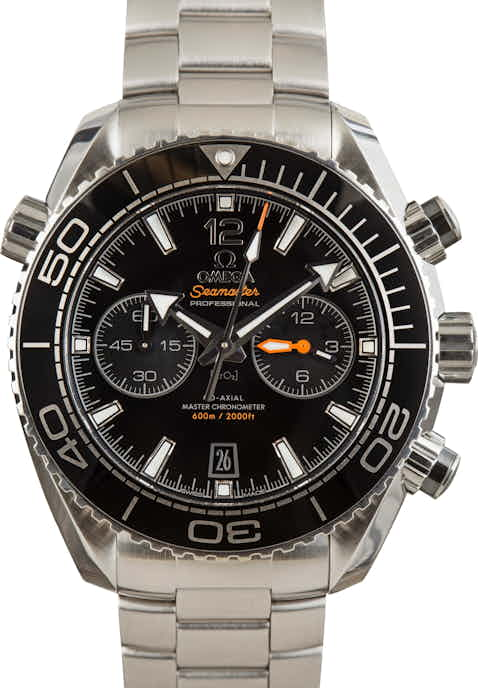 Pre-Owned Omega Seamaster Planet Ocean Black 600M