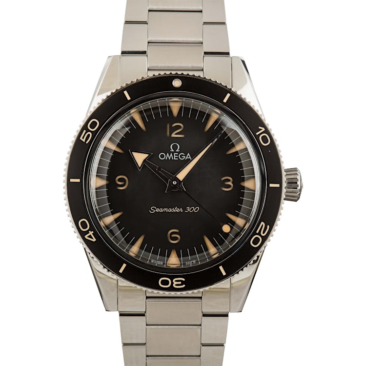 Omega Seamaster Arabic Dial