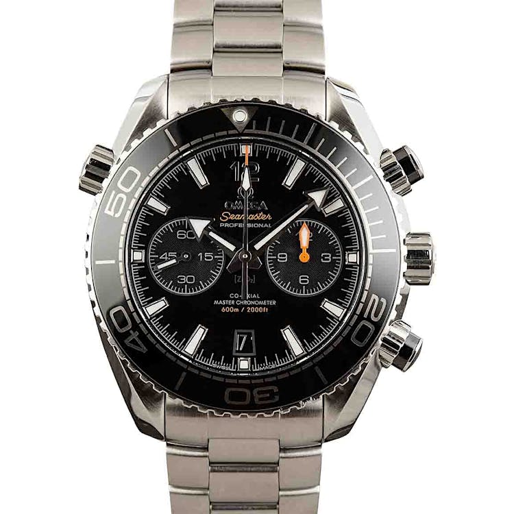 Pre-Owned Omega Seamaster Planet Ocean Black