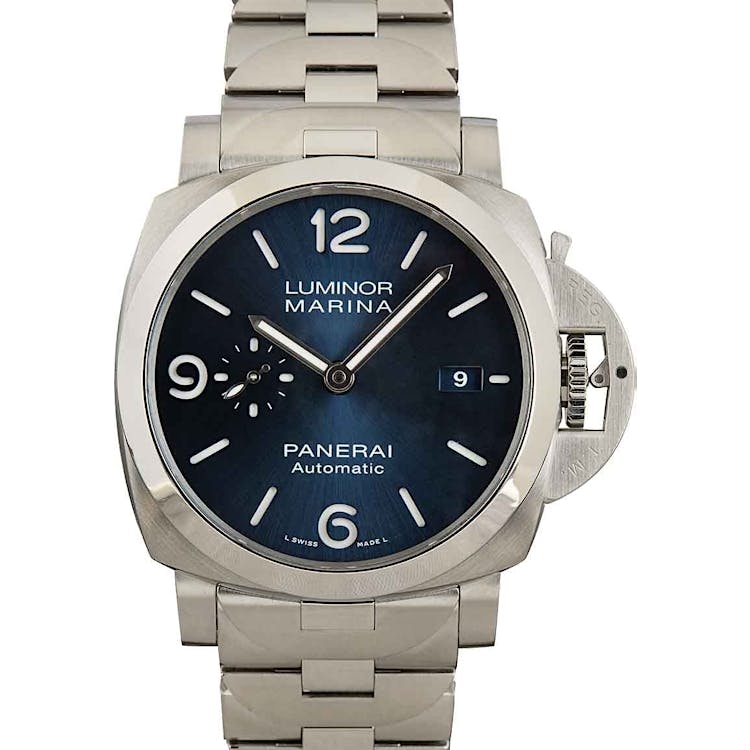 Panerai Luminor Marina Specchio Blu Stainless Steel