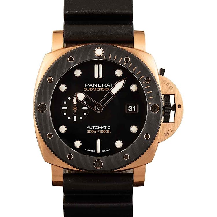 Panerai Submersible QuarantaQuattro Goldtech OroCarbo