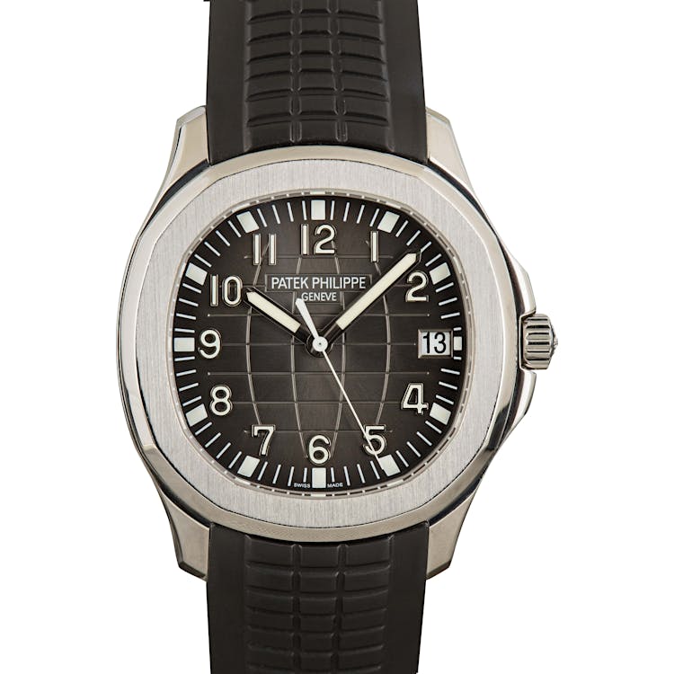 Patek Philippe Aquanaut Black Embossed Dial