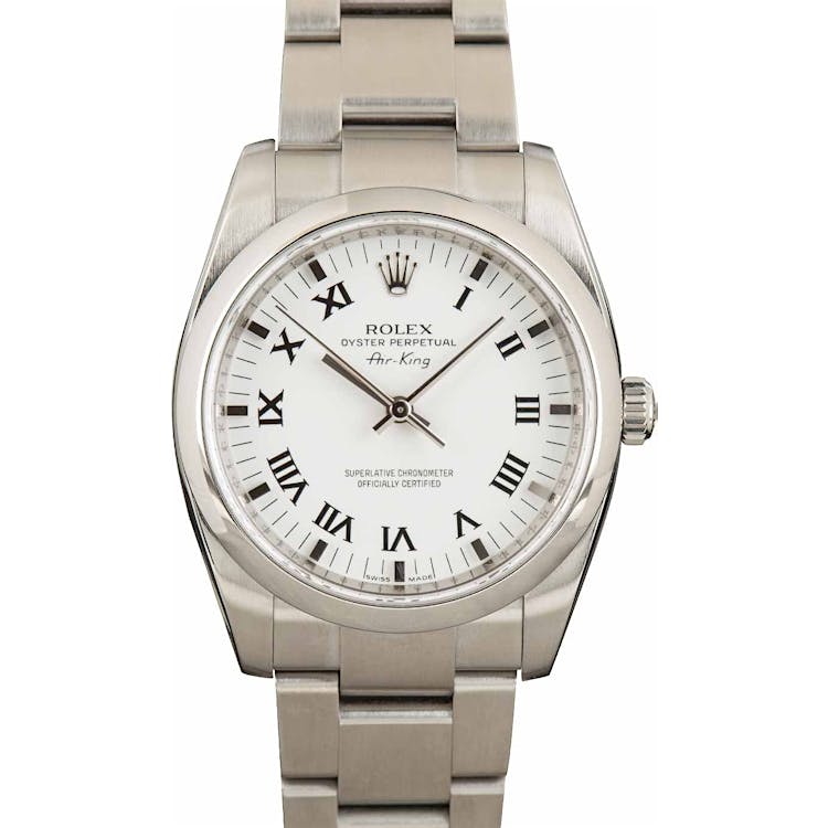 Rolex Air-King 114200 White