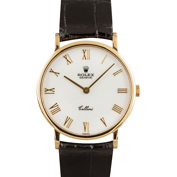 Pre-Owned Rolex Cellini 5112 Roman Dial