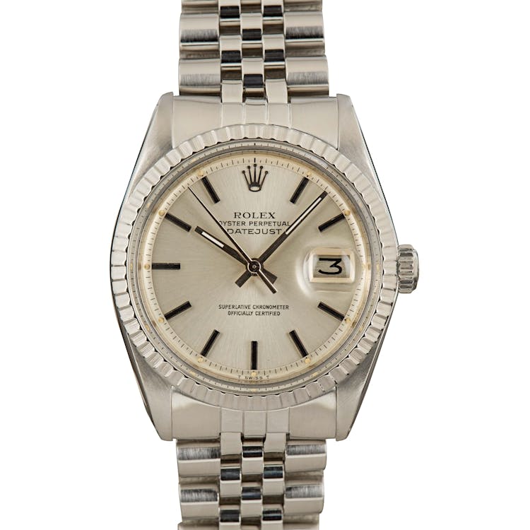 Pre-Owned Rolex Datejust 1603 Steel