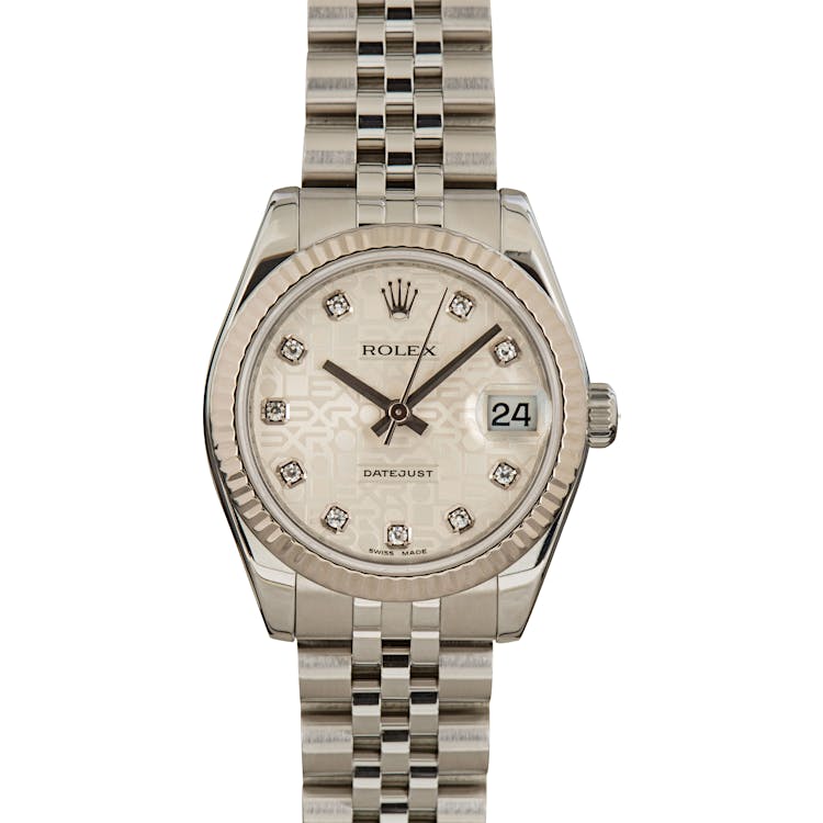 Pre-Owned Rolex Datejust 178274 Diamond Dial