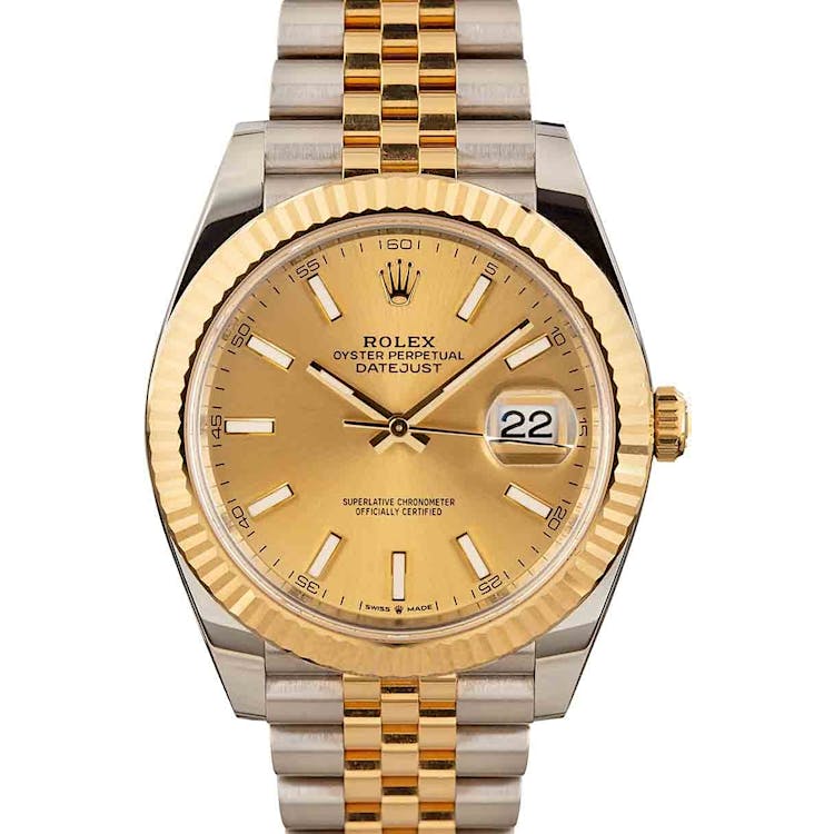 Rolex Datejust 41 Ref 126333 Champagne