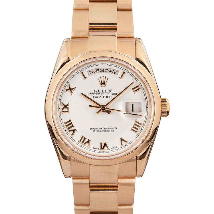 Rolex Day-Date 118205 Everose Gold Oyster