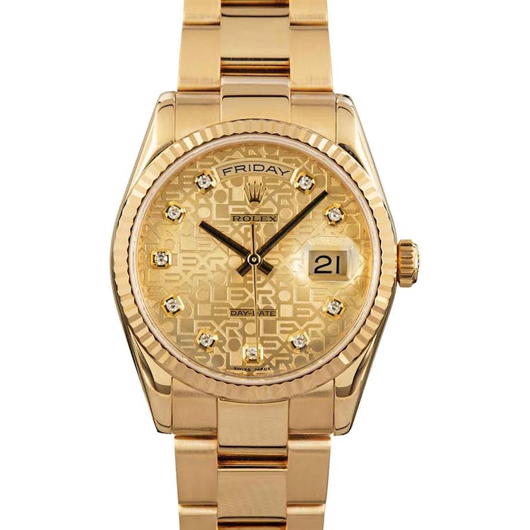 Rolex Day-Date 118238 18k Yellow Gold