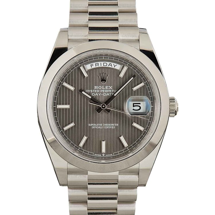 Rolex Day-Date 40 Ref 228206 Platinum