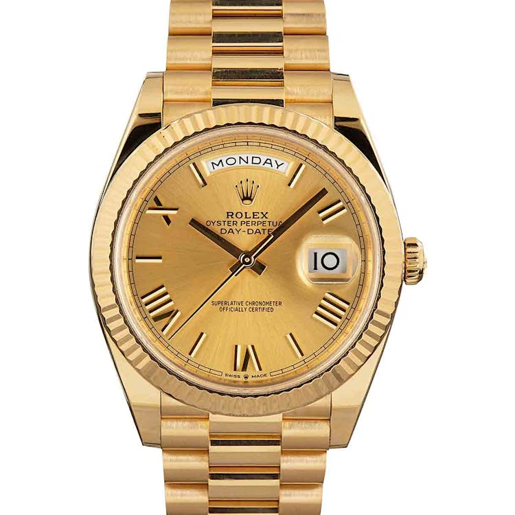 Rolex Day-Date 40 Ref 228238 18k Yellow Gold