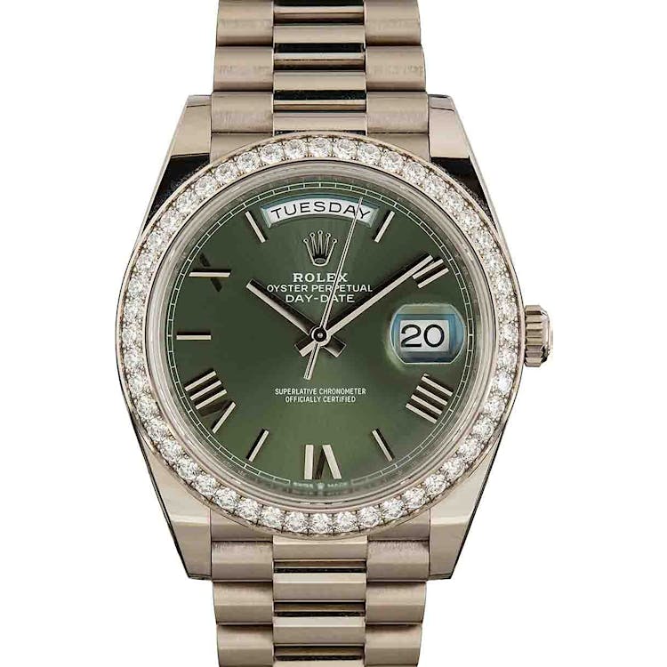 Rolex President Day-Date 40 228349 White Gold