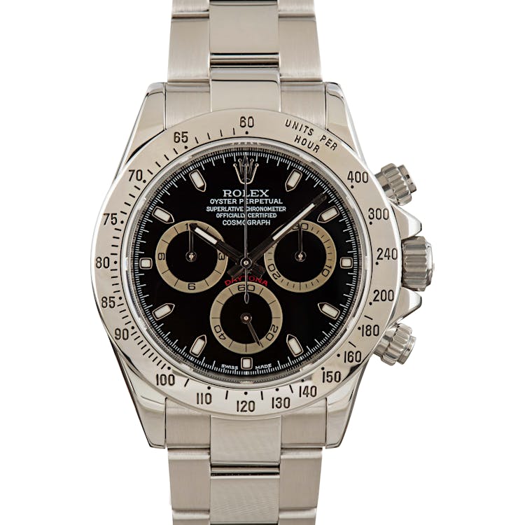 Rolex Daytona 116520 Black Dial Cosmograph