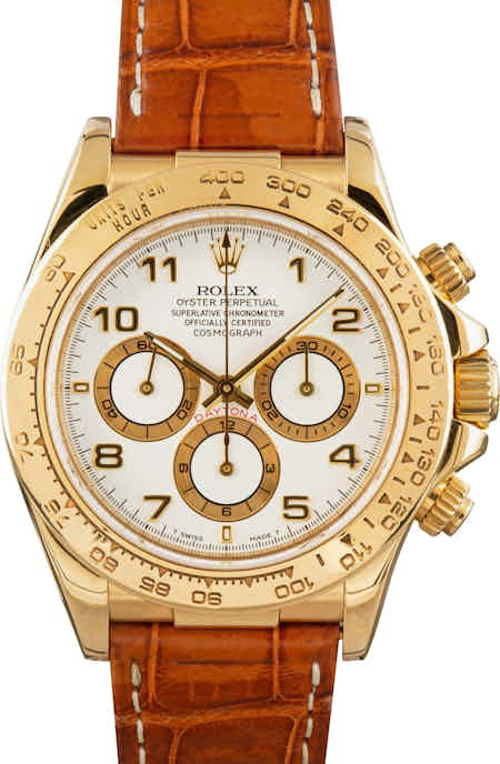 Rolex Daytona 16518 Yellow Gold Case